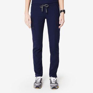 Navy Yola Skinny Figs Scrub Pants